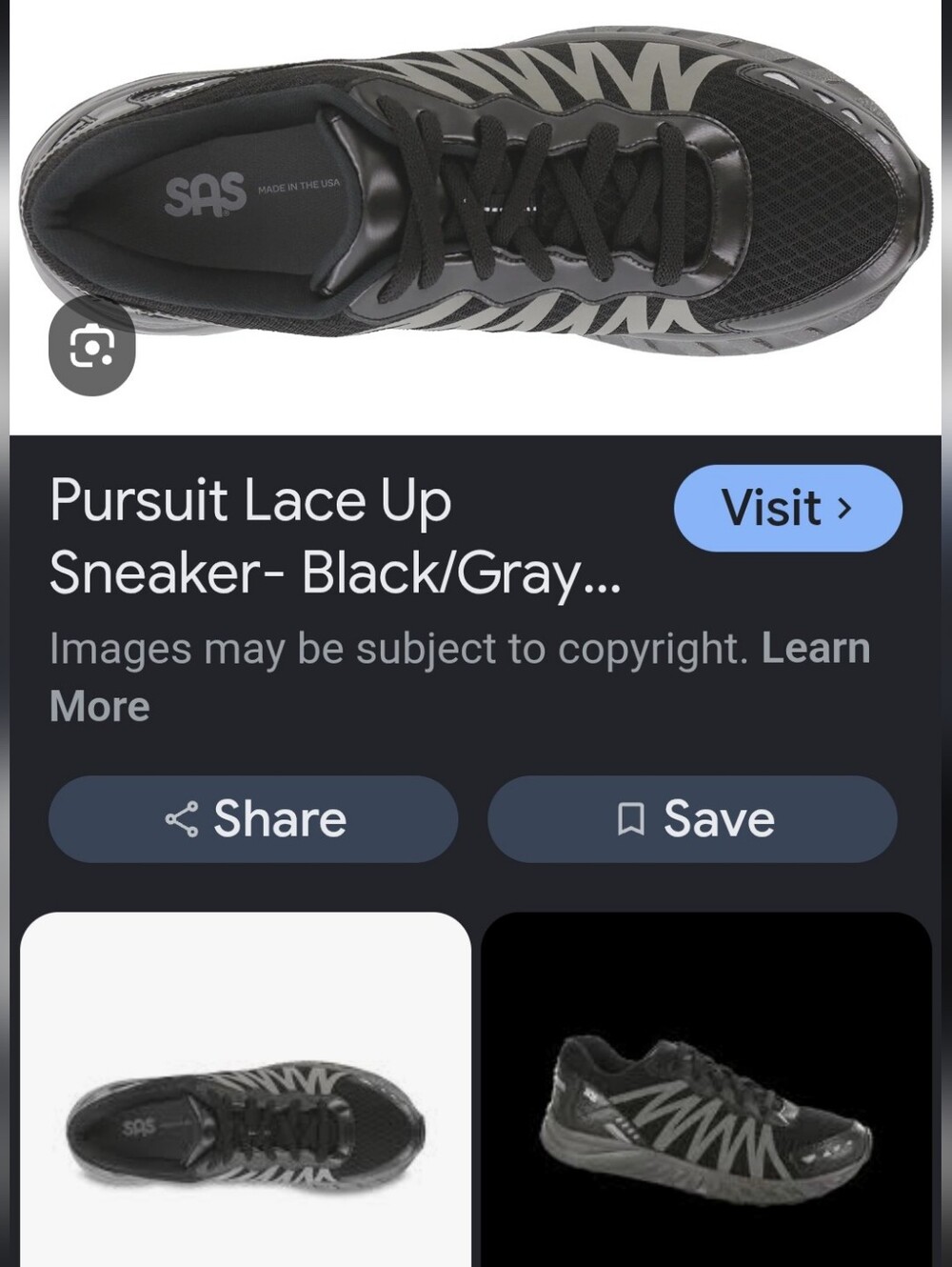 SAS Black Men's Sneakers In Excellant shape Size 10 Very Good Brand